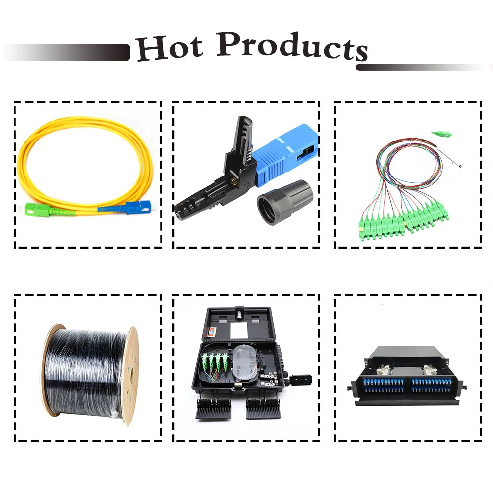 Sc APC Couplers Steel Tube 2 Optical Fiber Spliter Coupler for Gpon FTTX 1X2 1X4 1X8 PLC Splitter