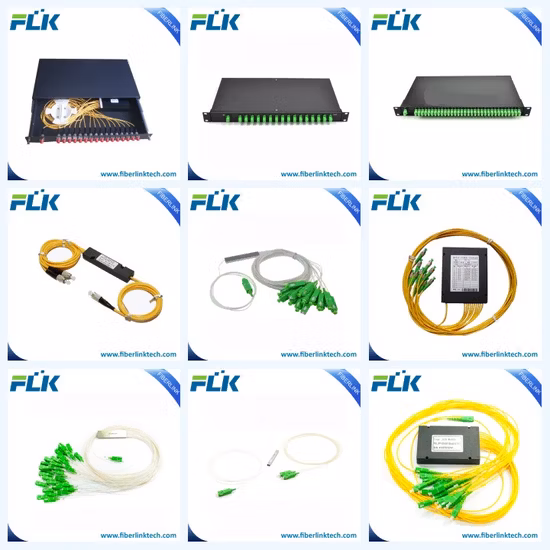 Acoplador Fbt de ventana dual monomodo de fibra óptica FTTH